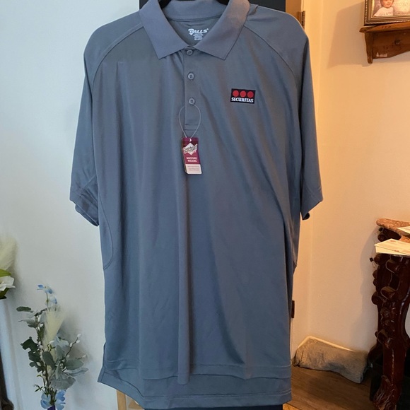 Gray Men's Polo Shirt - Picture 1 of 7